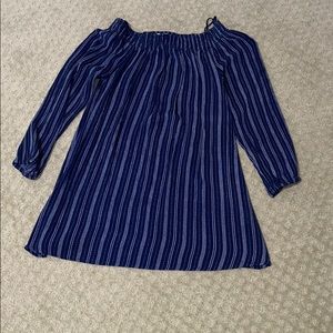 Off the shoulder dress